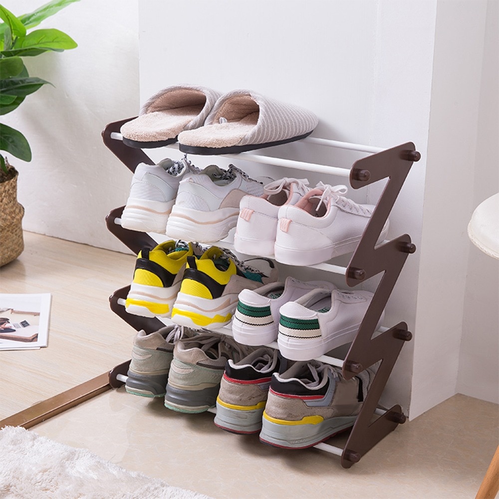 Simple Shoe Rack with Layered