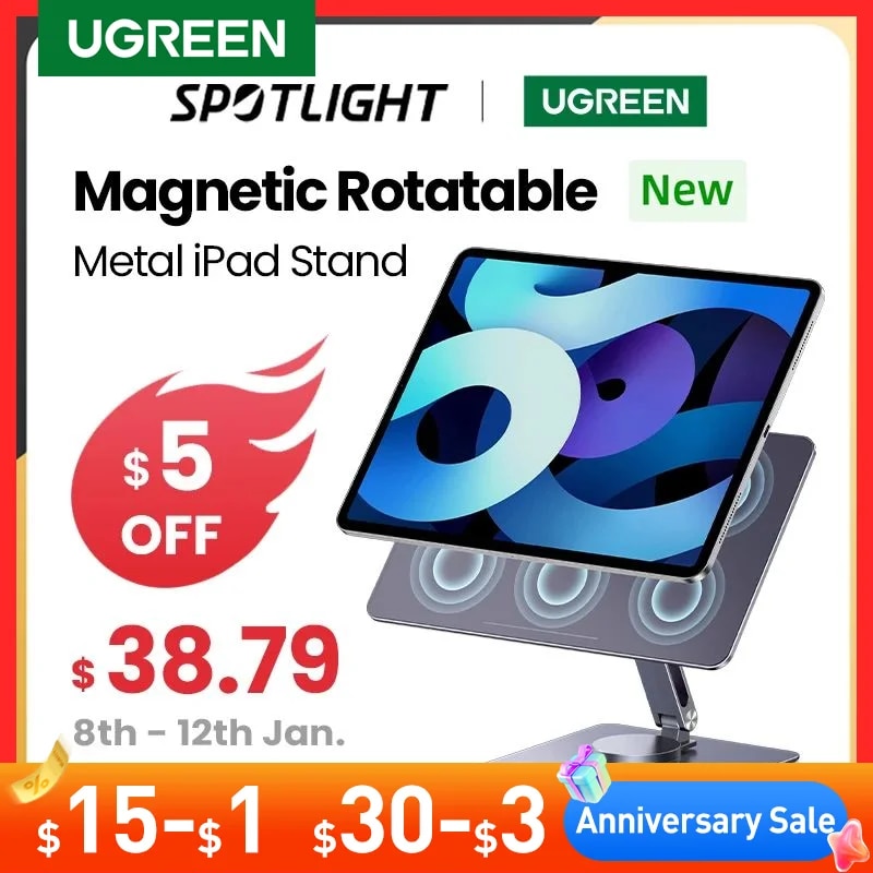 UGREEN Magnetic Stand Tablet Stand