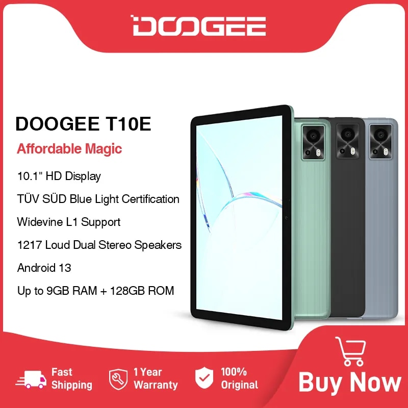 World Premiere DOOGEE T10E Tablet