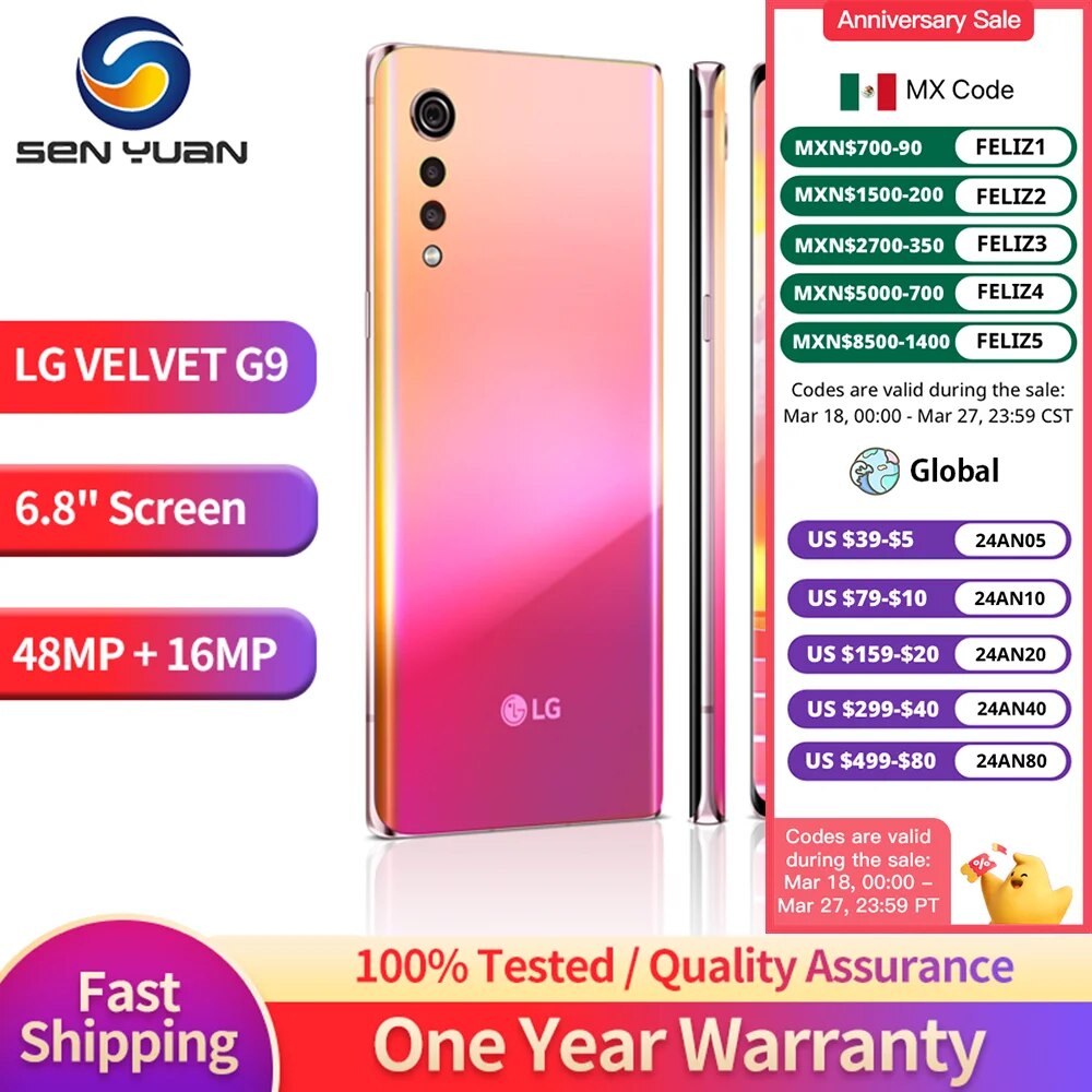 LG VELVET G9 5G 4G