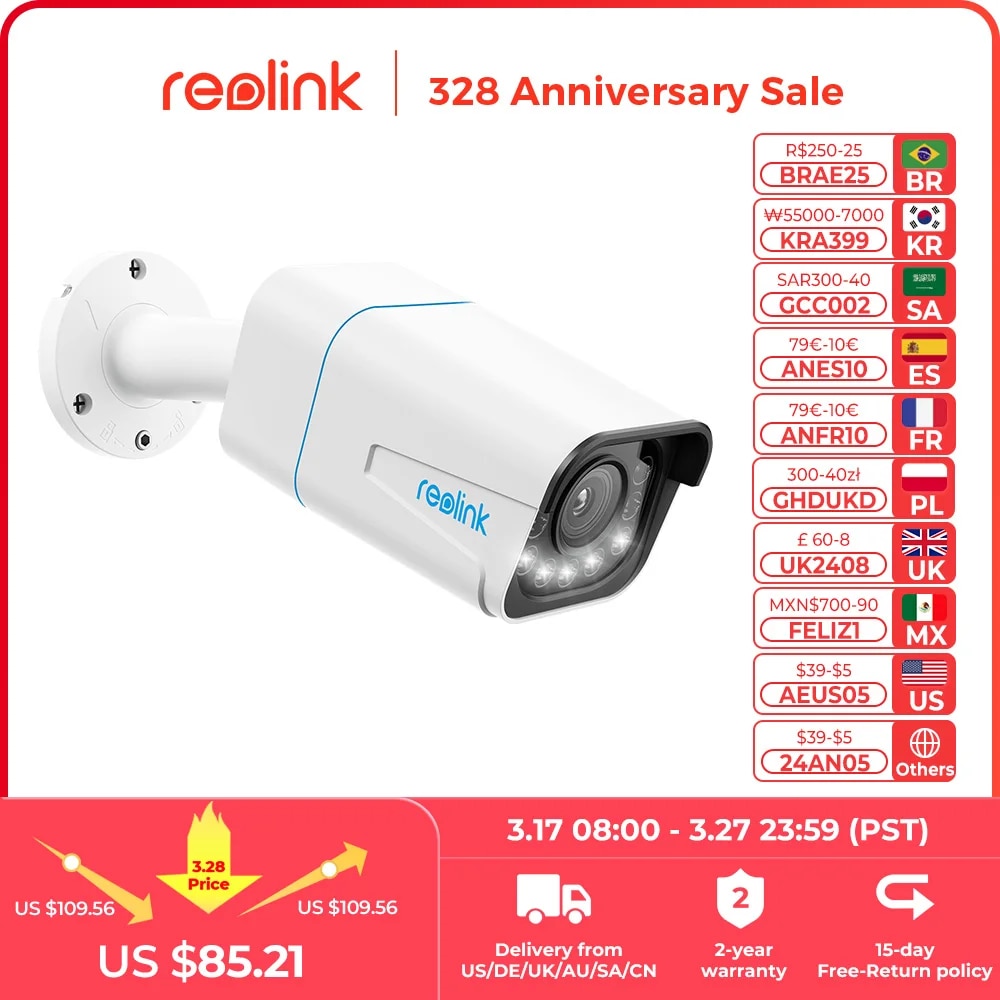 Reolink Smart 4K 8MP PoE