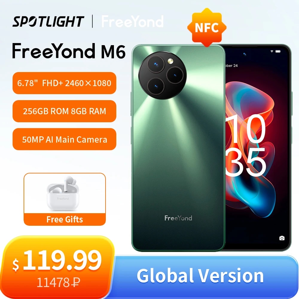 In Stock FreeYond M6 Smartphone,