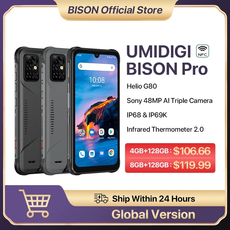 In Stock UMIDIGI BISON Pro