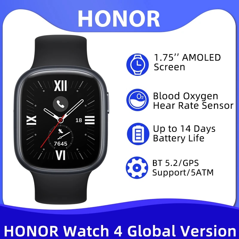 Global Version HONOR Watch 4