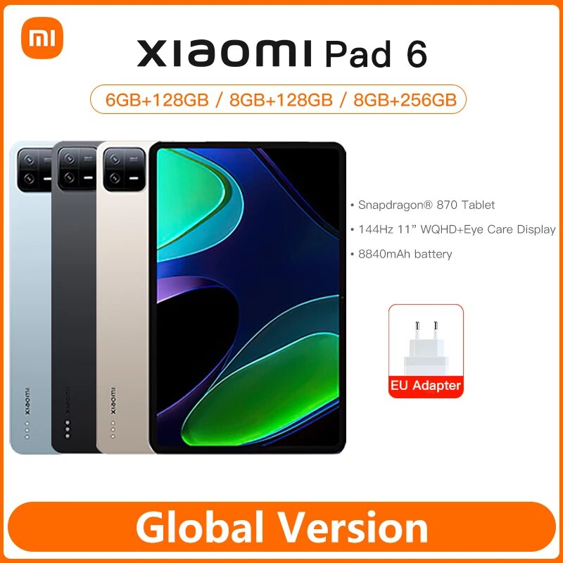 Global Version Xiaomi Pad 6