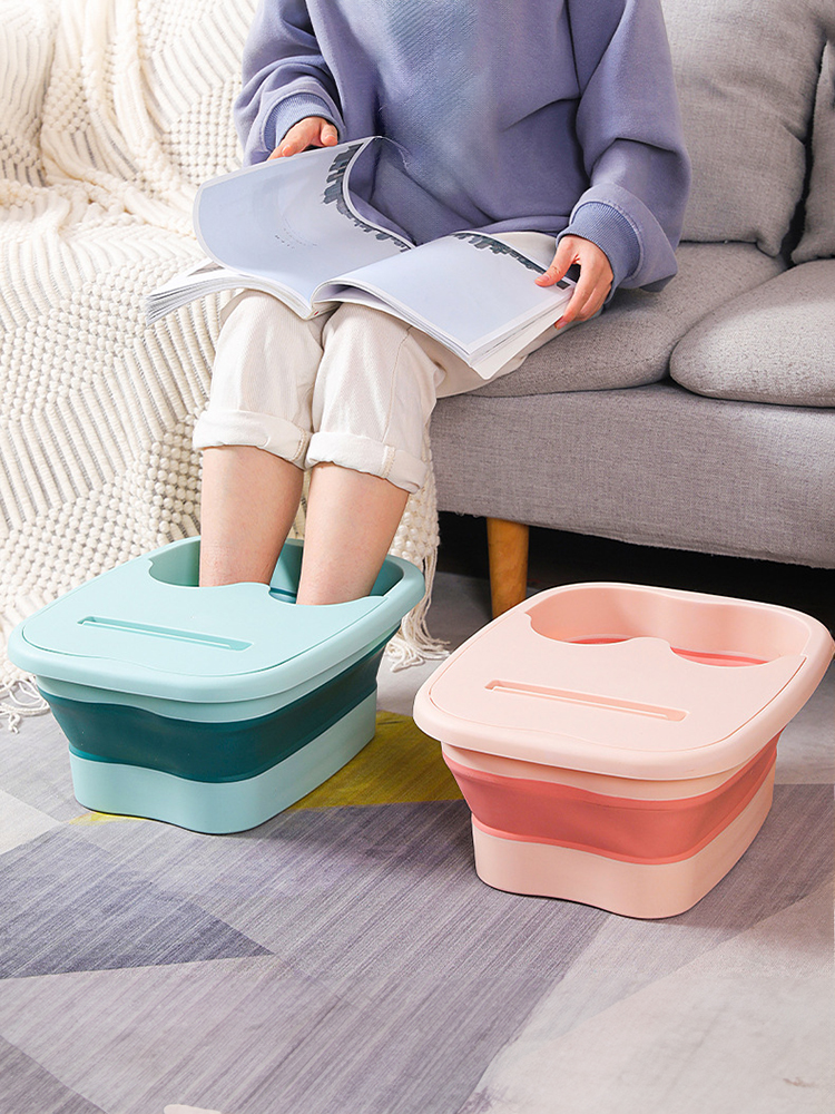 Un spa para tus pies que se guarda en un rincón