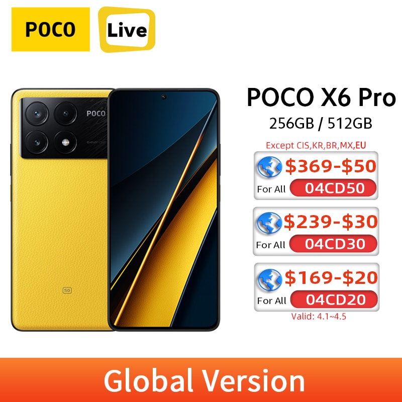 Global Version POCO X6 Pro