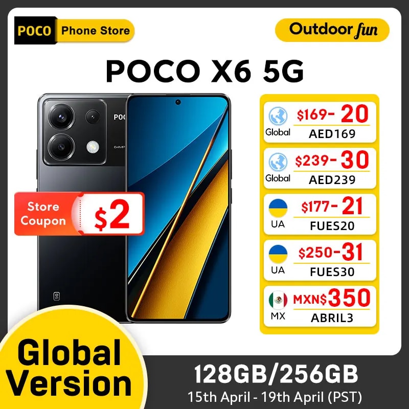 New POCO X6 5G Global