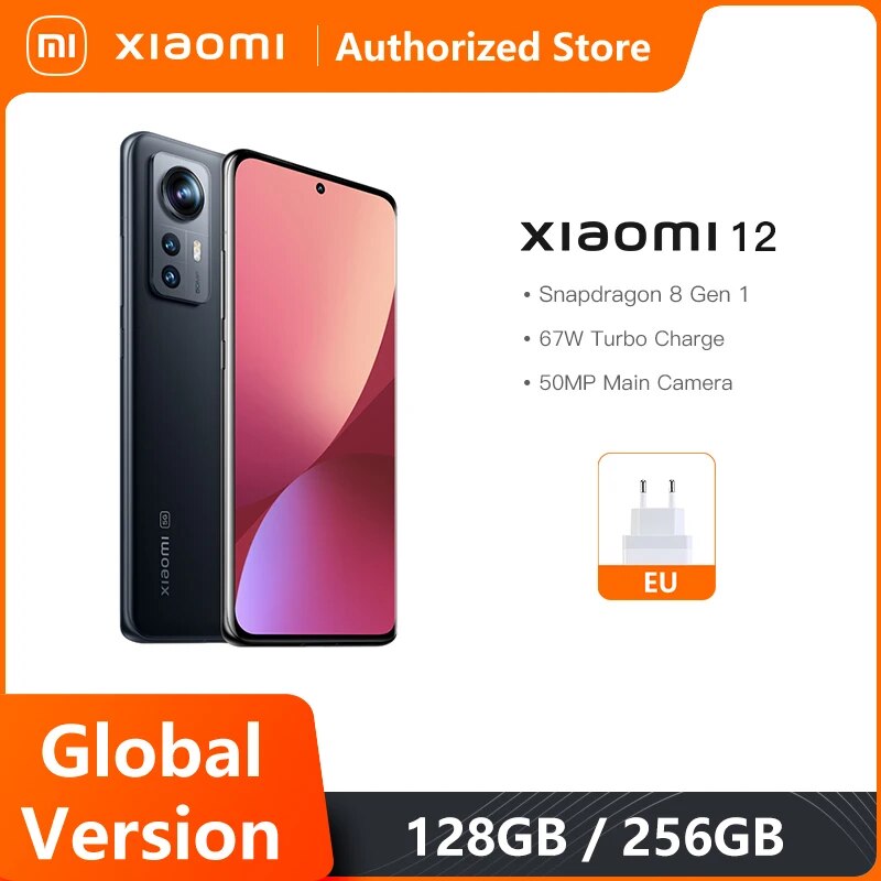 Global Version Xiaomi 12 Smartphone