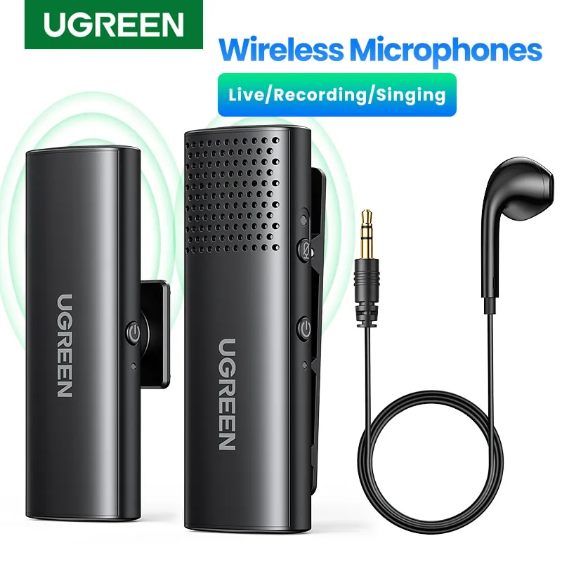 UGREEN Wireless Microphone Lavalier Omni