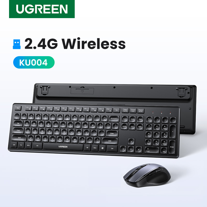 UGREEN Teclado y Ratón Inalámbricos: Comodidad y Estilo