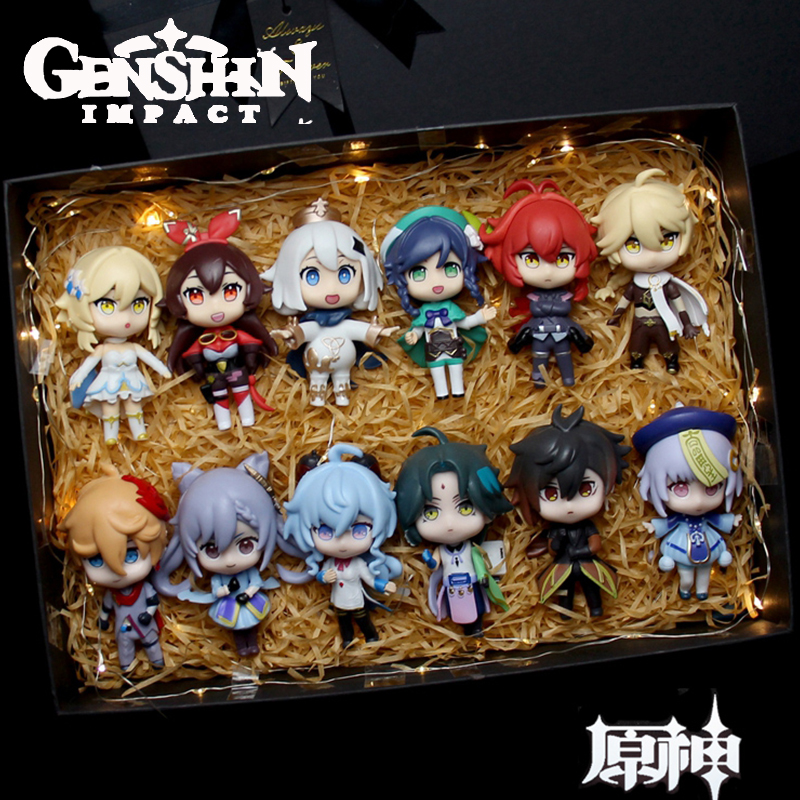 Genshin Impact: Set de Figuras Kawaii en Oferta