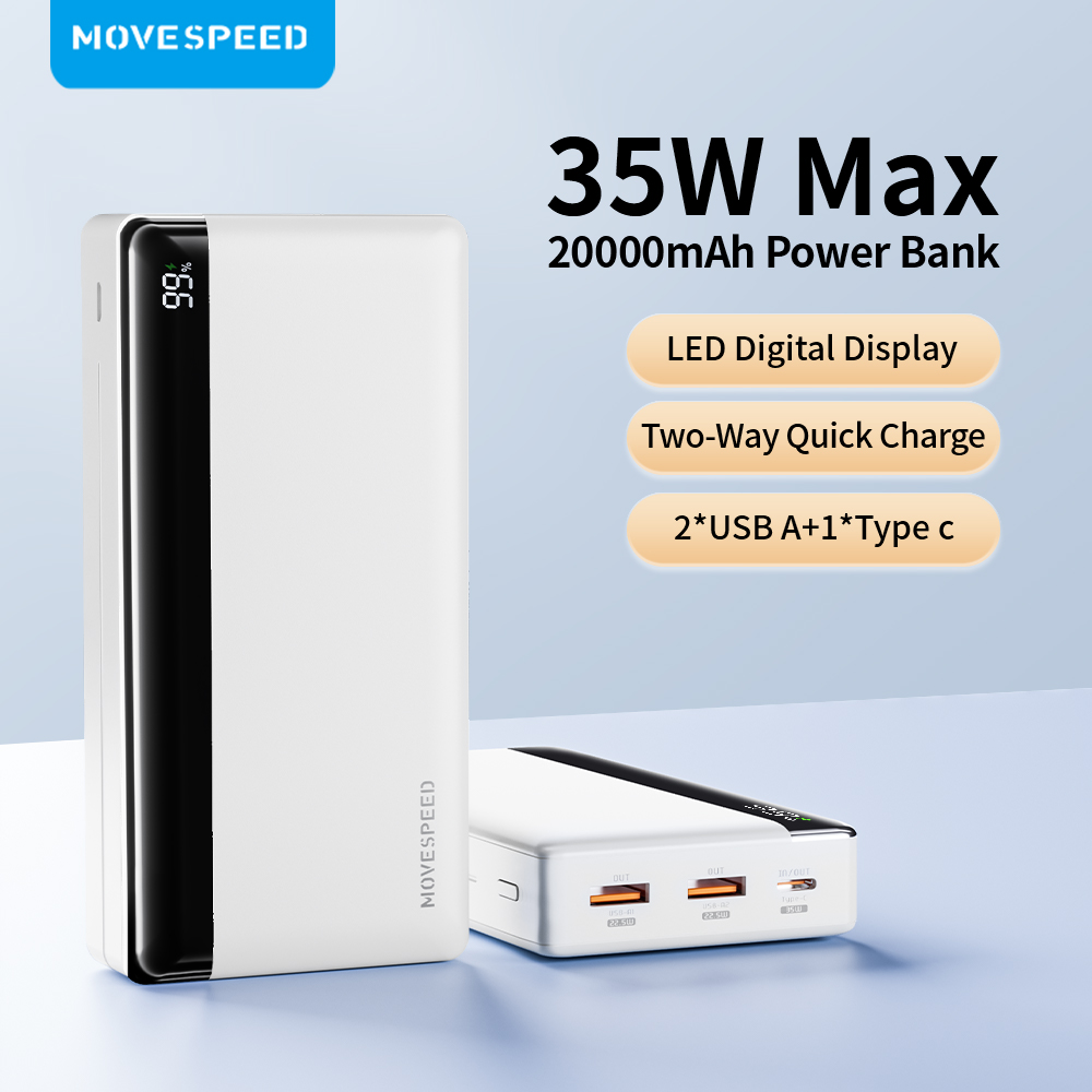 MOVESPEED K20 Power Bank 20000mAh