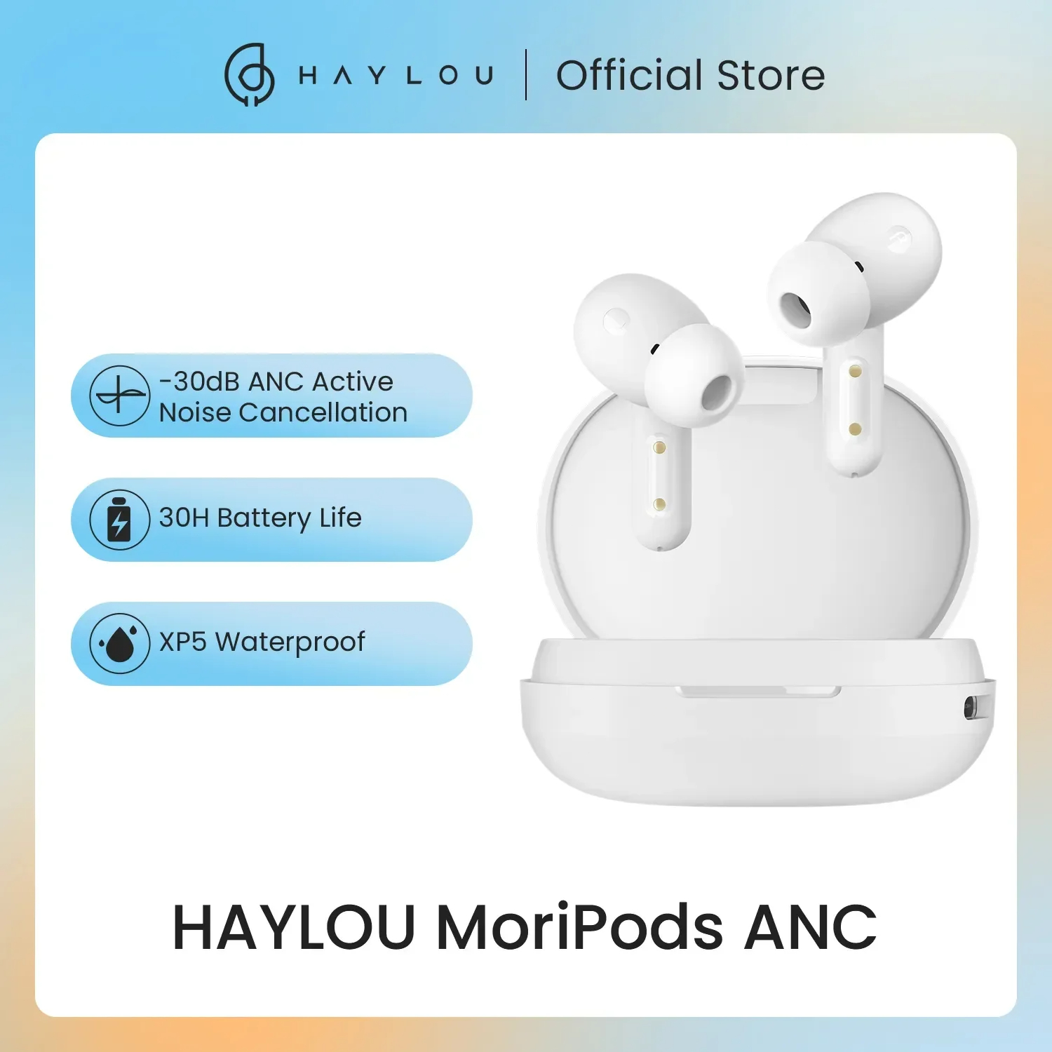 HAYLOU MoriPods ANC Bluetooth Earphones