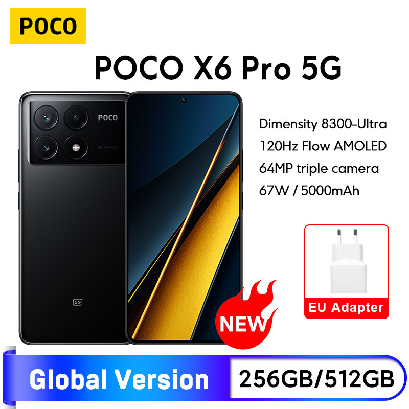 Descubre cómo el POCO X6 PRO revoluciona tu día a día con su pantalla AMOLED Flow de 1,5K y carga ultrarrápida de 67W, ideal para gamers y multitarea gracias al chipset DIMENSITY 8300-ULTRA, ofreciendo un rendimiento excepcional a un precio increíble.