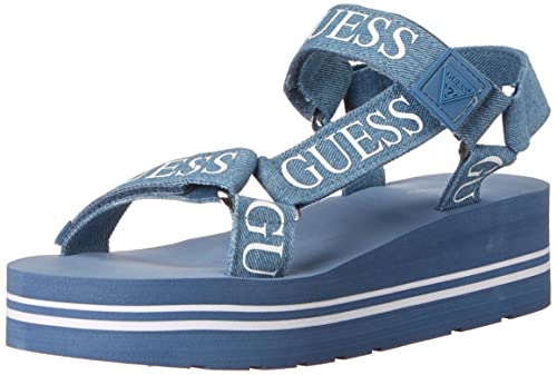 Pisadas elegantes y cómodas que duran todo el día: las GUESS AVIN combinan diseño denim y altura perfecta en una oferta limitada para mujeres con estilo.