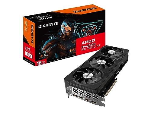 Juegos en 4K a máxima velocidad sin sacrificar rendimiento: la GIGABYTE RADEON RX 7800 XT GAMING OC domina con 16GB GDDR6 y refrigeración avanzada, ahora lista para gamers exigentes.