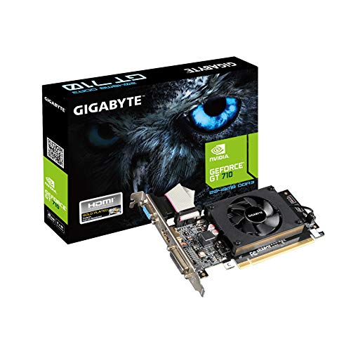 Tus proyectos gráficos correrán sin esfuerzo, gracias a la GIGABYTE GV-N710D3-2GL con su memoria DDR3 de 2GB y compatibilidad avanzada, ahora a un precio irresistible para creativos y gamers ocasionales.