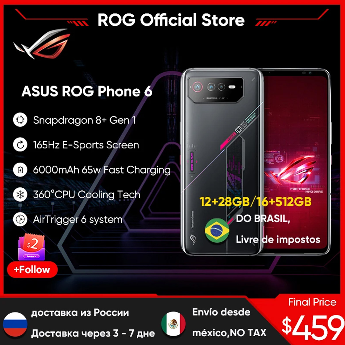 Original ASUS ROG Phone 6