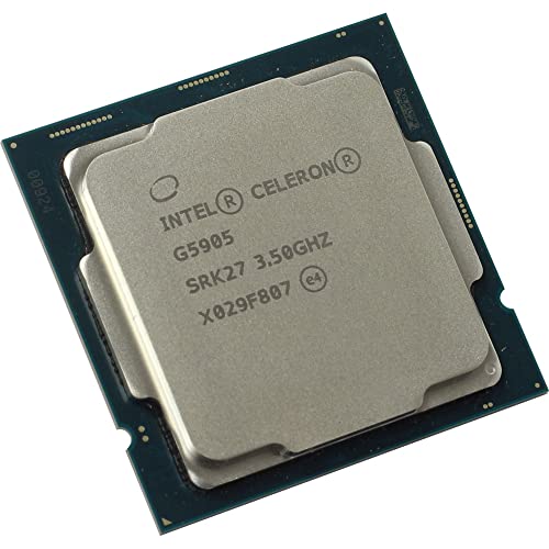 Acelera tus tareas diarias sin gastar de más: El INTEL CELERON G5905 con su doble núcleo a 3.5 GHz ofrece eficiencia imbatible para usuarios básicos que buscan rendimiento sin complicaciones