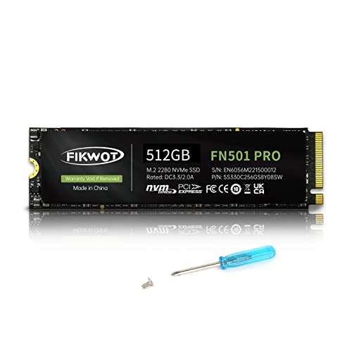 Fikwot FN501 Pro 512GB NVMe