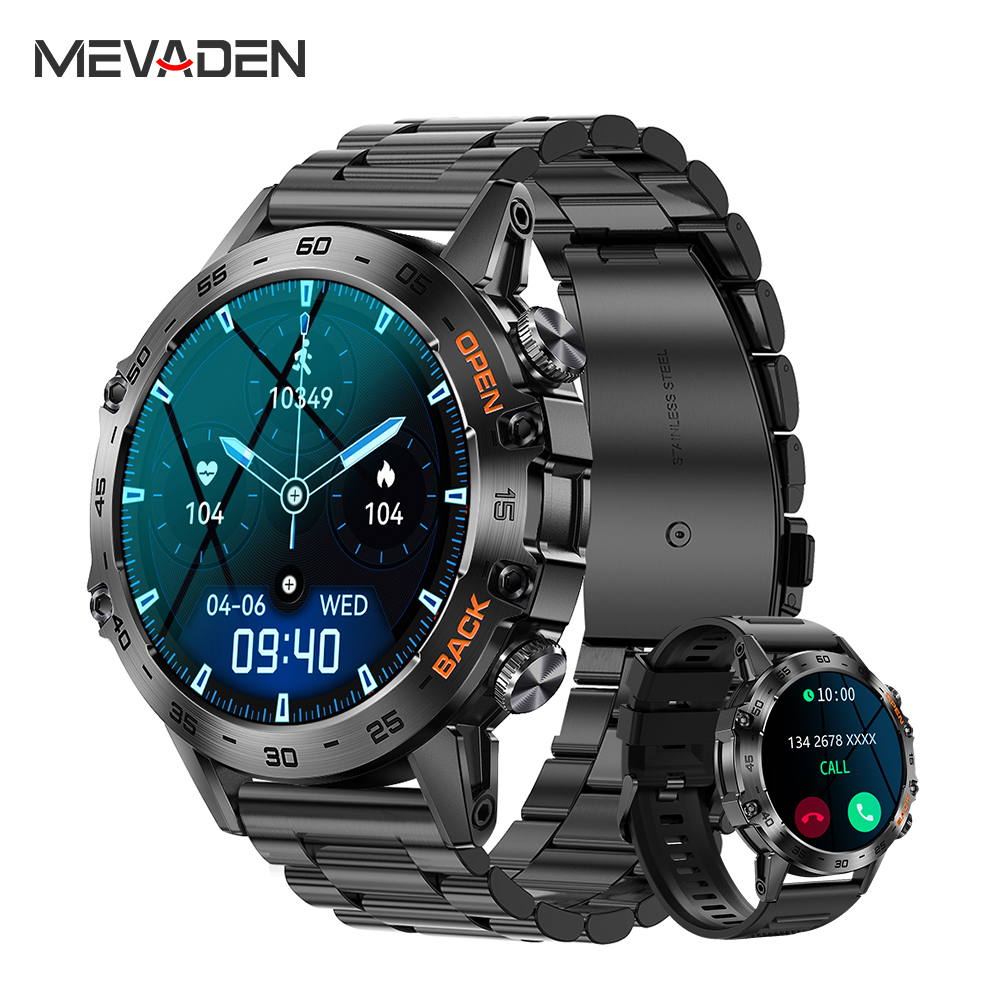 Tu entrenamiento ahora es más inteligente y resistente: el MEVADEN MD52 con pantalla HD de 1.39", llamadas Bluetooth y resistencia IP67 está a tu alcance en una oferta imperdible para deportistas exigentes.
