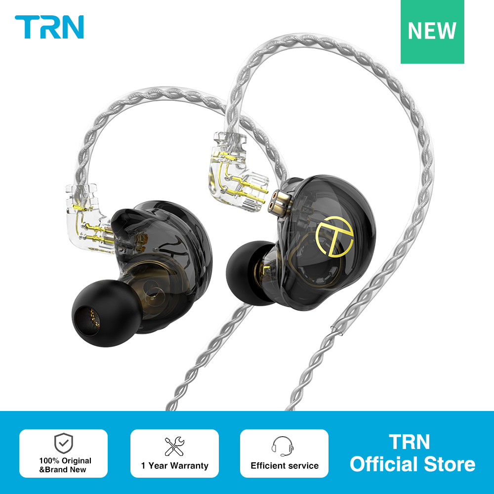 TRN ST2: Auriculares híbridos para sonido claro y con cuerpo