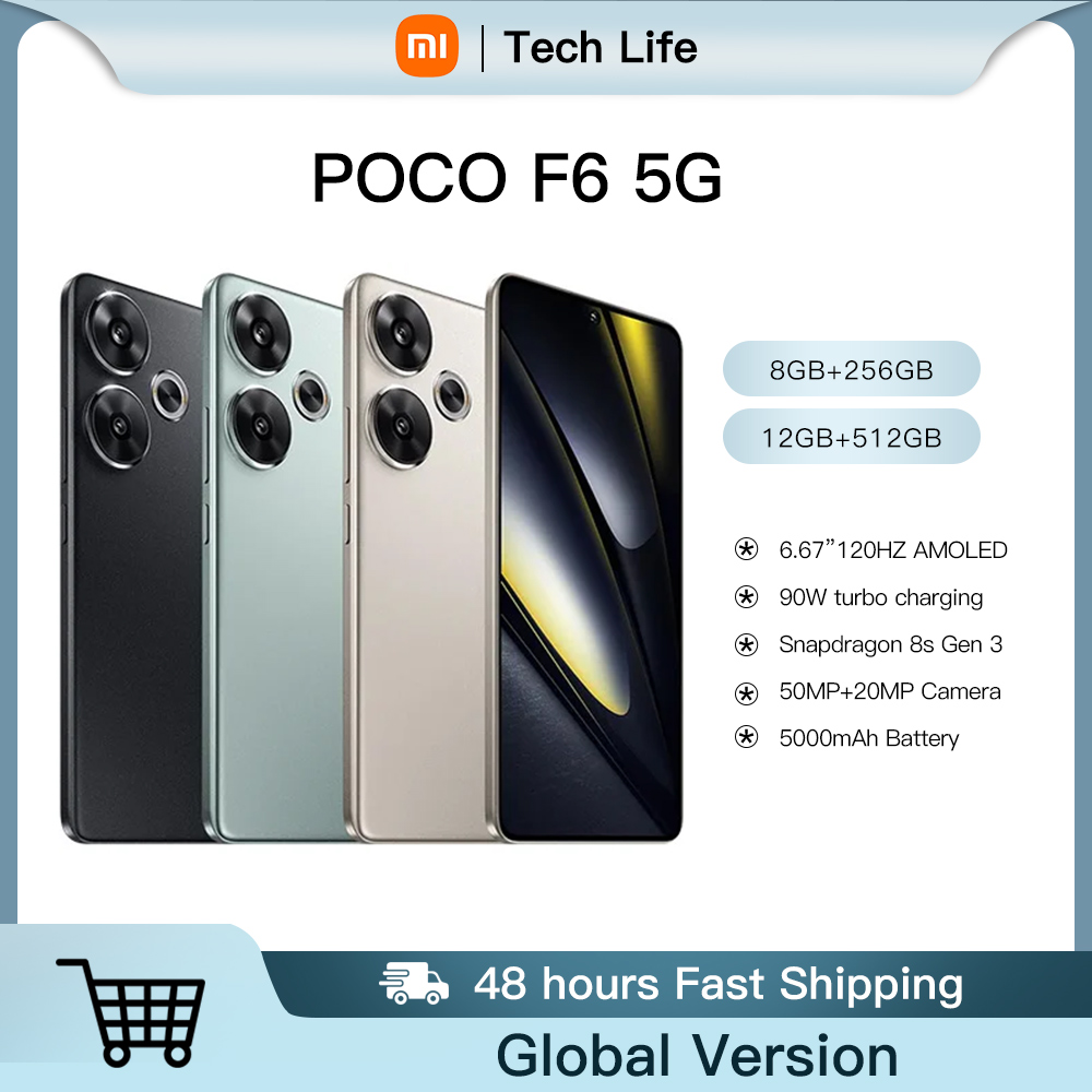 Global Version POCO F6 5G