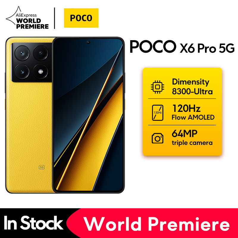 ¡Increíble oferta! POCO X6 Pro 5G: Potencia y estilo por menos de $300
