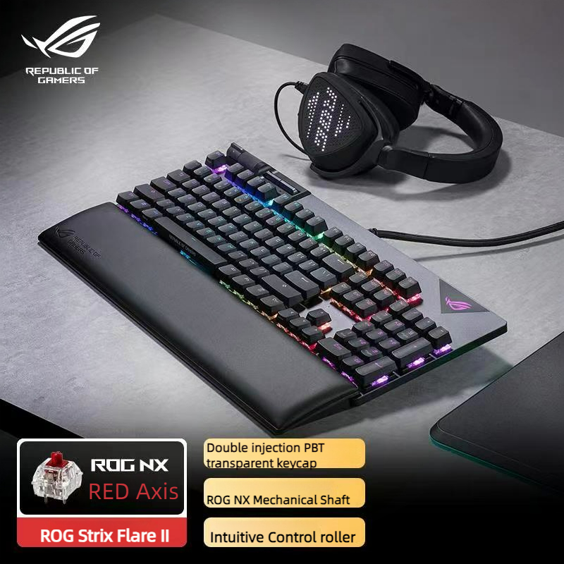 Asus Rog Strix Flare II: Teclado Mecánico de Alta Frecuencia