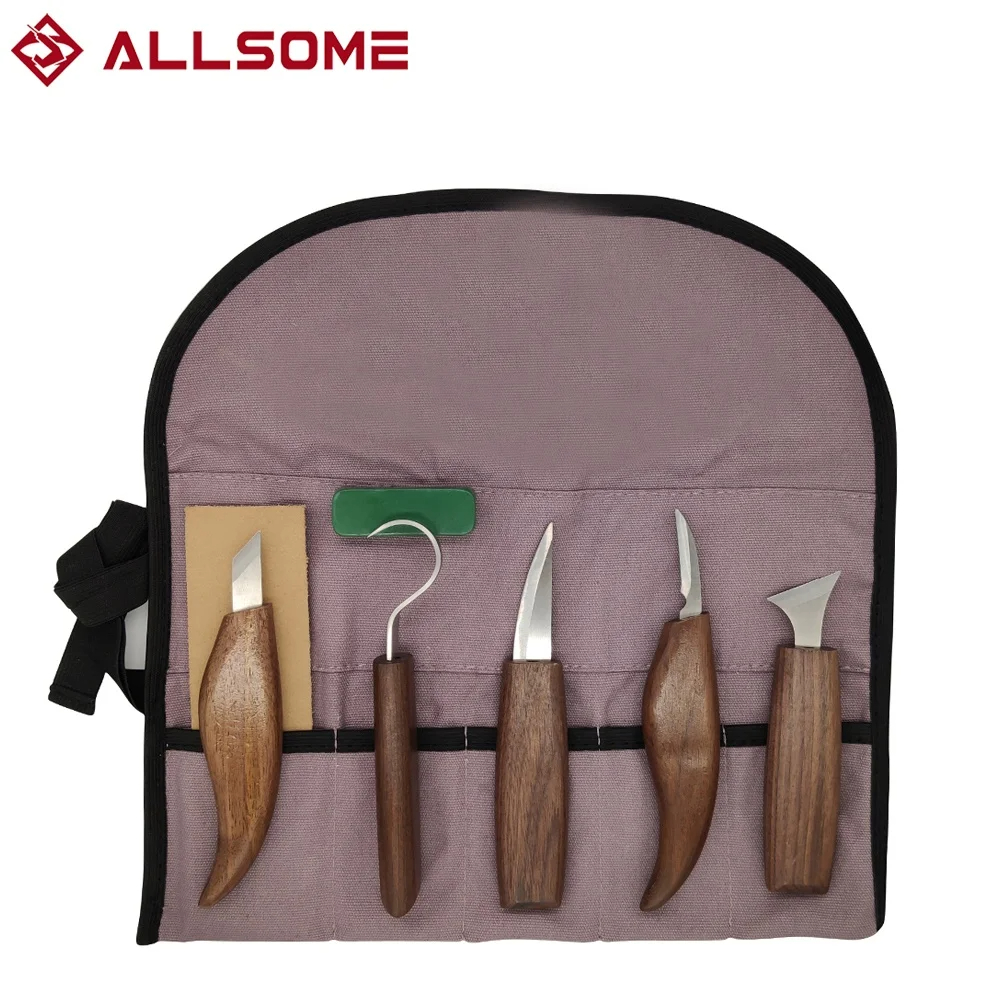 Kit básico para empezar a tallar madera