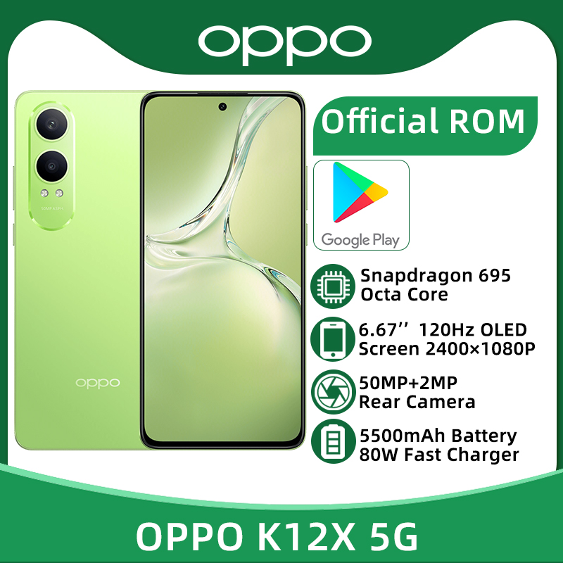 OPPO K12x 5G Snapdragon 695