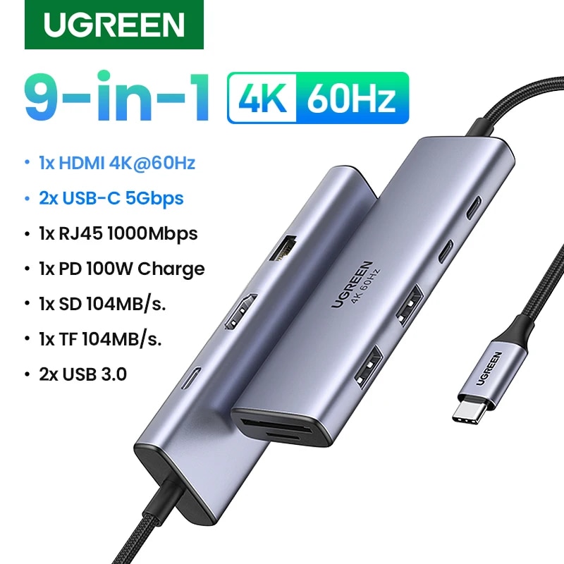 UGREEN USB C HUB 4K