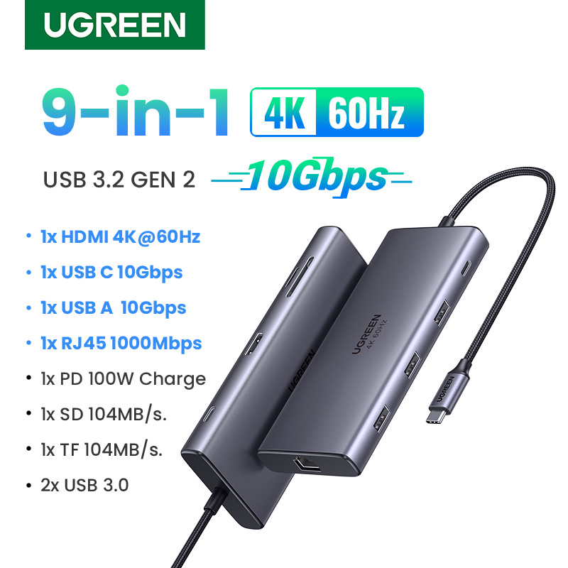UGREEN 10Gbps USB C HUB