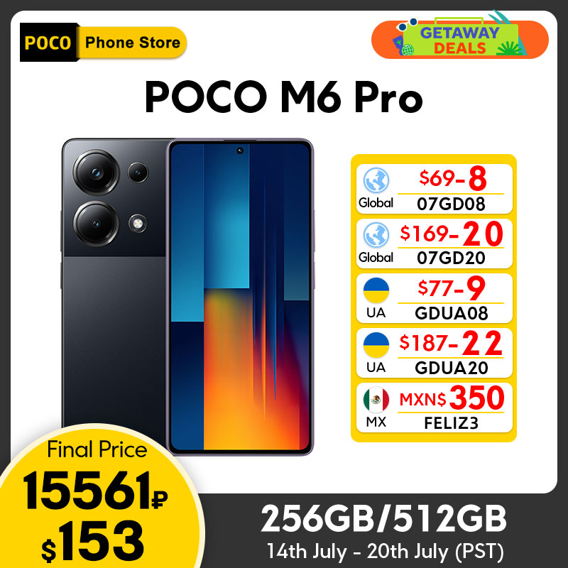 New POCO M6 Pro Global