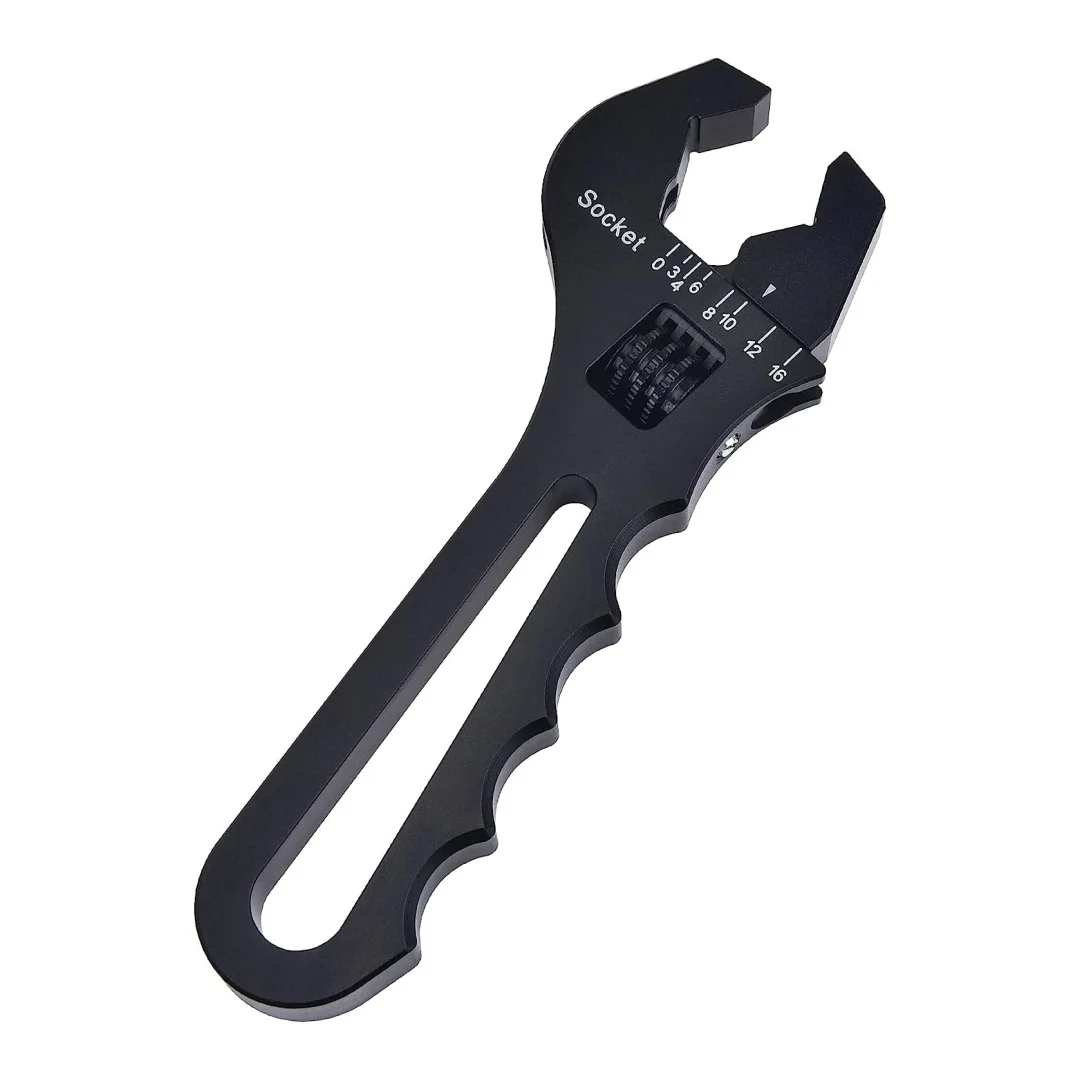 Llave AN ajustable: ligera y versátil para tus conexiones