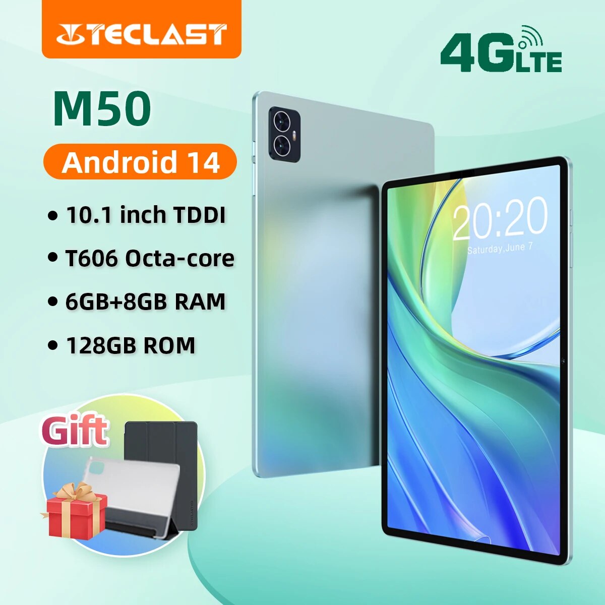 Teclast M50 Android 14 Tablet