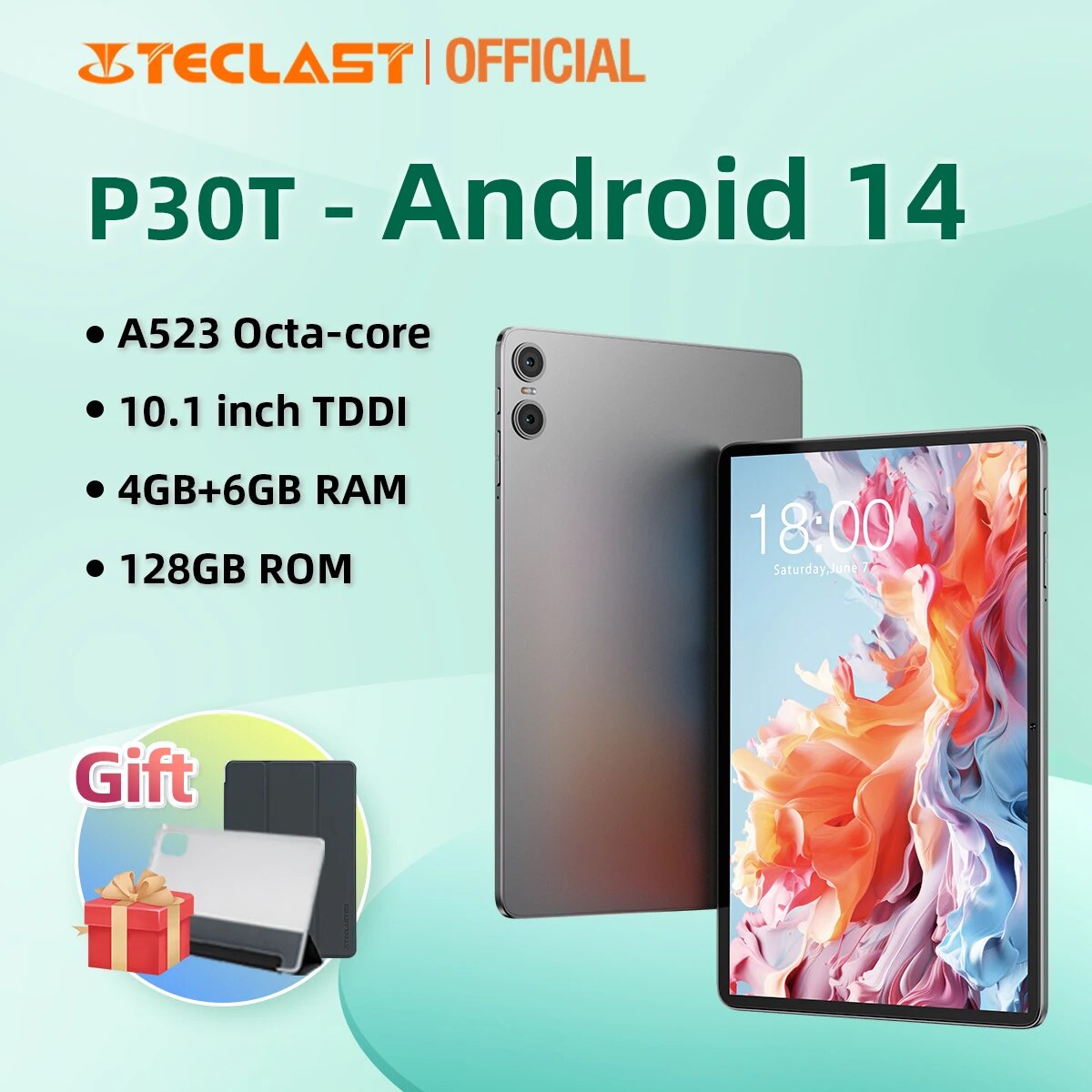 Teclast P30T Android 14 Tablet