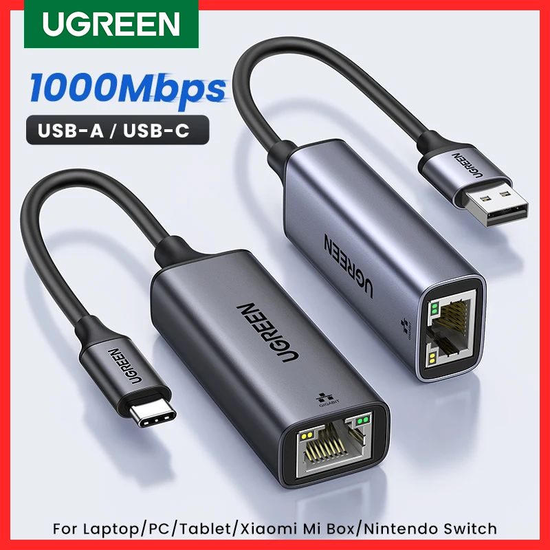 UGREEN USB Ethernet Adapter: Conexión Rápida y Eficiente