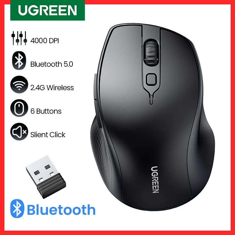 UGREEN Wireless Mouse Bluetooth 5.0