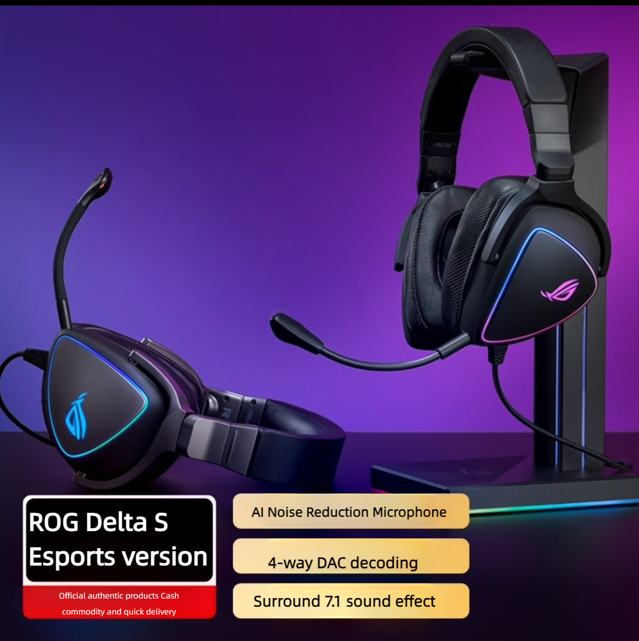ASUS ROG Delta S RGB: Sonido y Estilo para Gamers