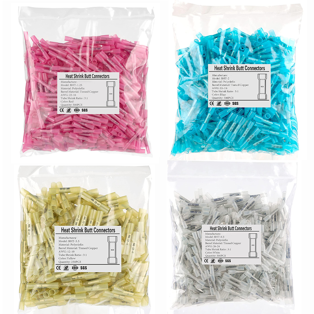 Conectores termorretráctiles: sellado profesional para cables