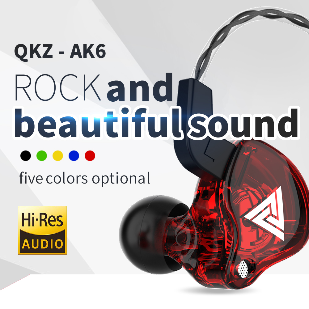 Sumérgete en un sonido sin igual con 6 drivers por oído: los QKZ AK6 ofrecen graves profundos y claridad extrema en una oferta imperdible para melómanos y gamers.