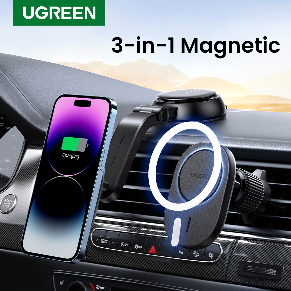 UGREEN Cargador Inalámbrico Magnético para iPhone