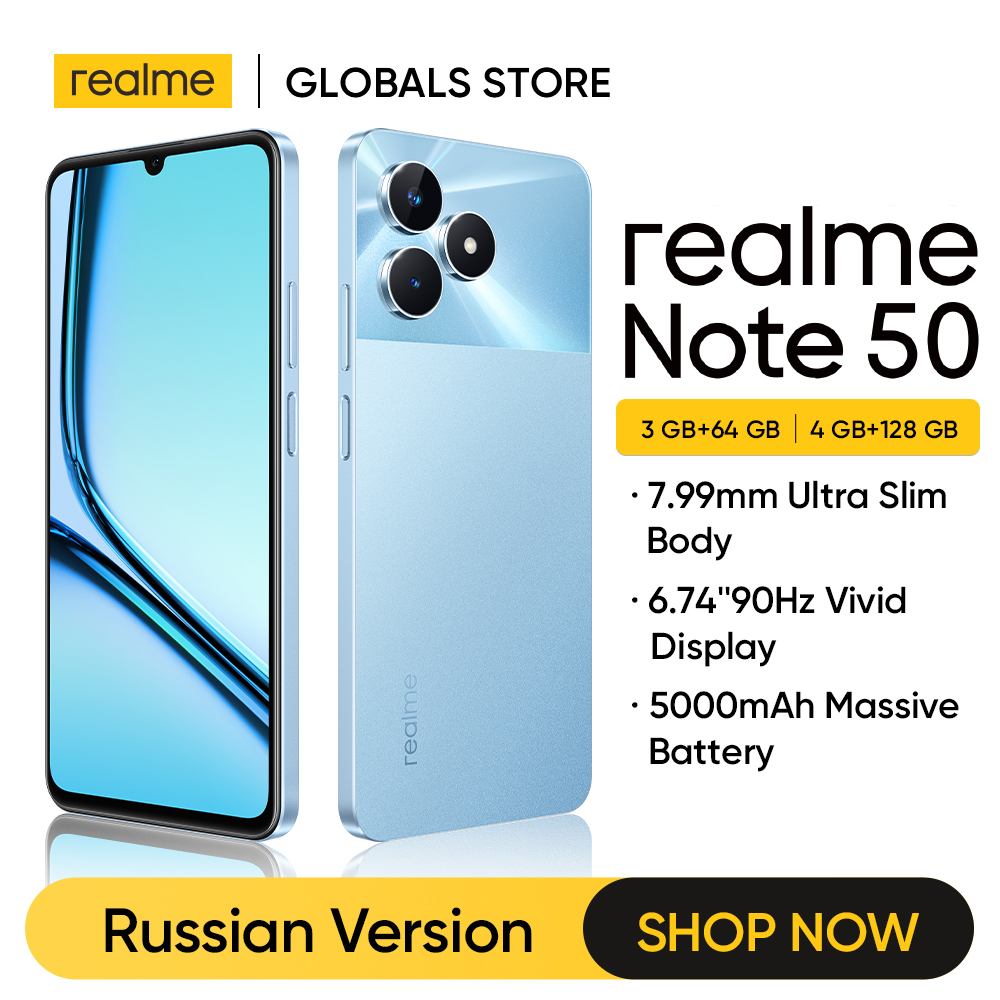 realme Note 50 Smartphone 6.74''90Hz