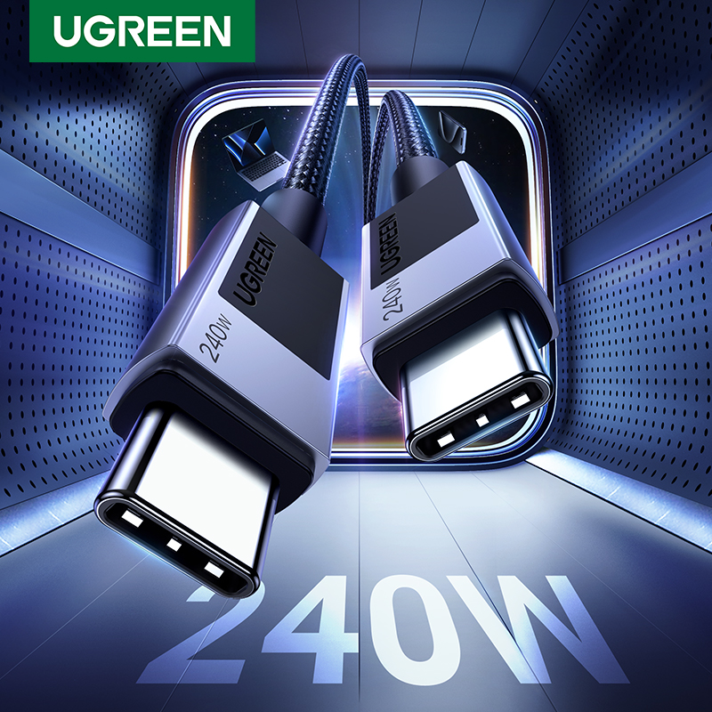 Cables UGREEN 240W: Carga todo rápido y sin complicaciones