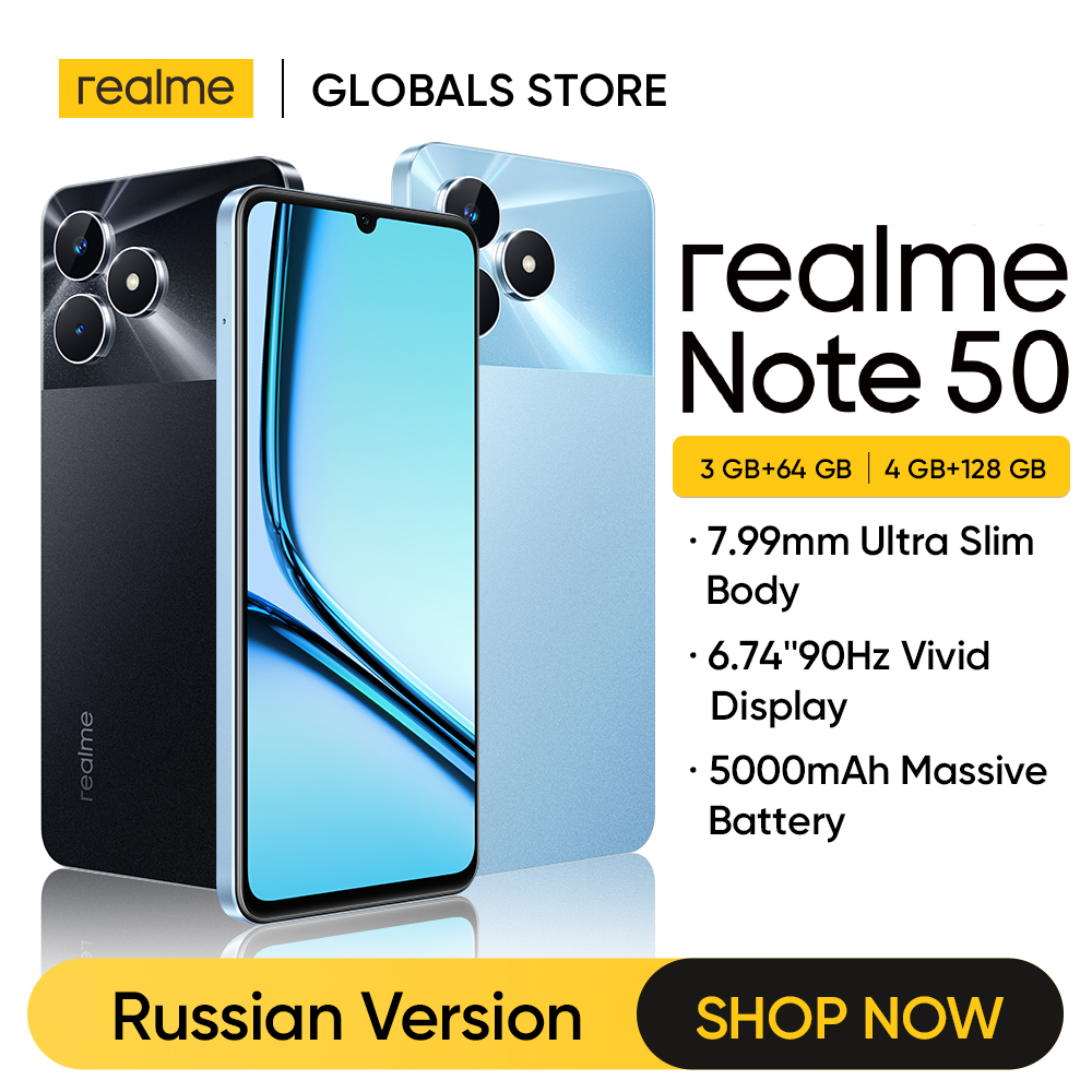 realme Note 50 6.74''90Hz Display