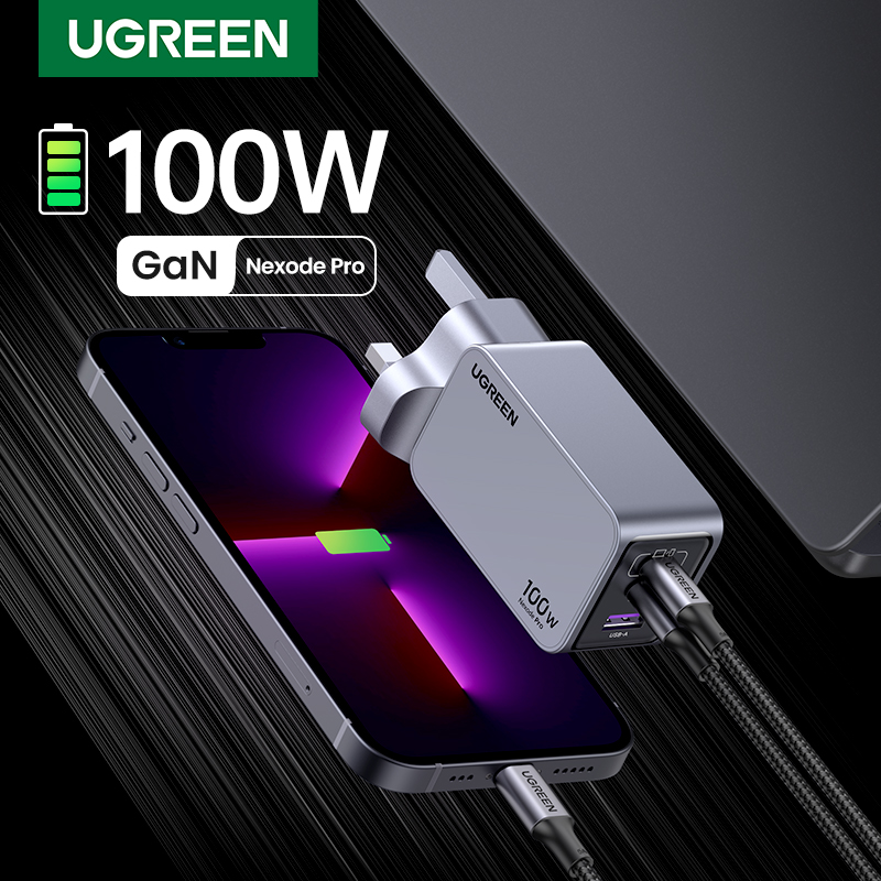?UK Plug?UGREEN 100W GaN Charger