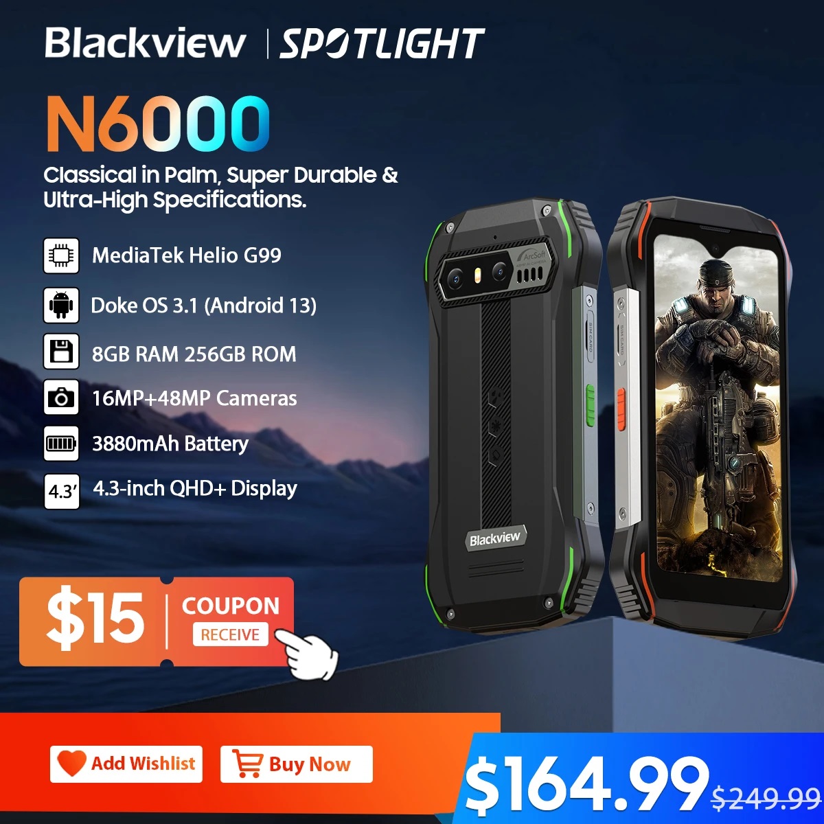 Blackview N6000: El Smartphone Resistente que Necesitas
