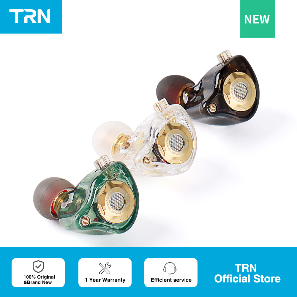 Disfruta de un sonido nítido y un grave potente con los auriculares TRN MT1 PRO, una opción profesional a un precio inmejorable para amantes del audio.